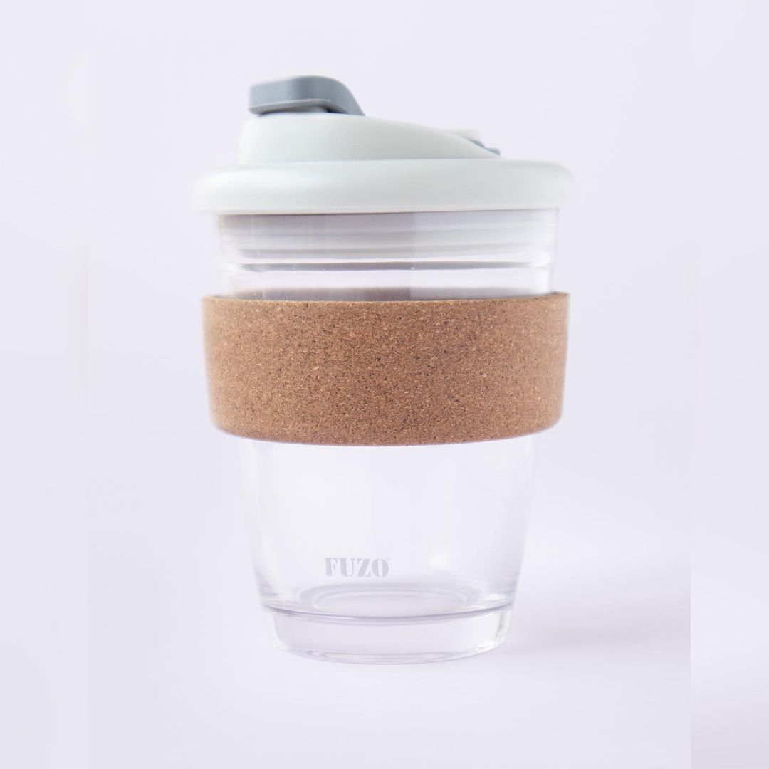 Glass Travel Mug