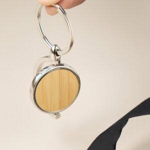 Bamboo Keychain