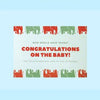 Hand Written Congratulations On The Baby Card