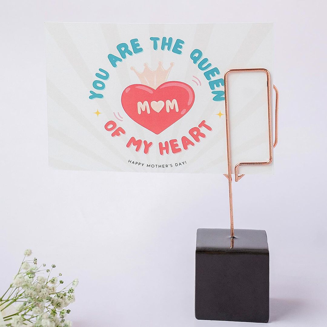 Message card or Photo Desk Stand