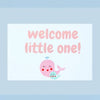 Hand Written Welcome Little One Card