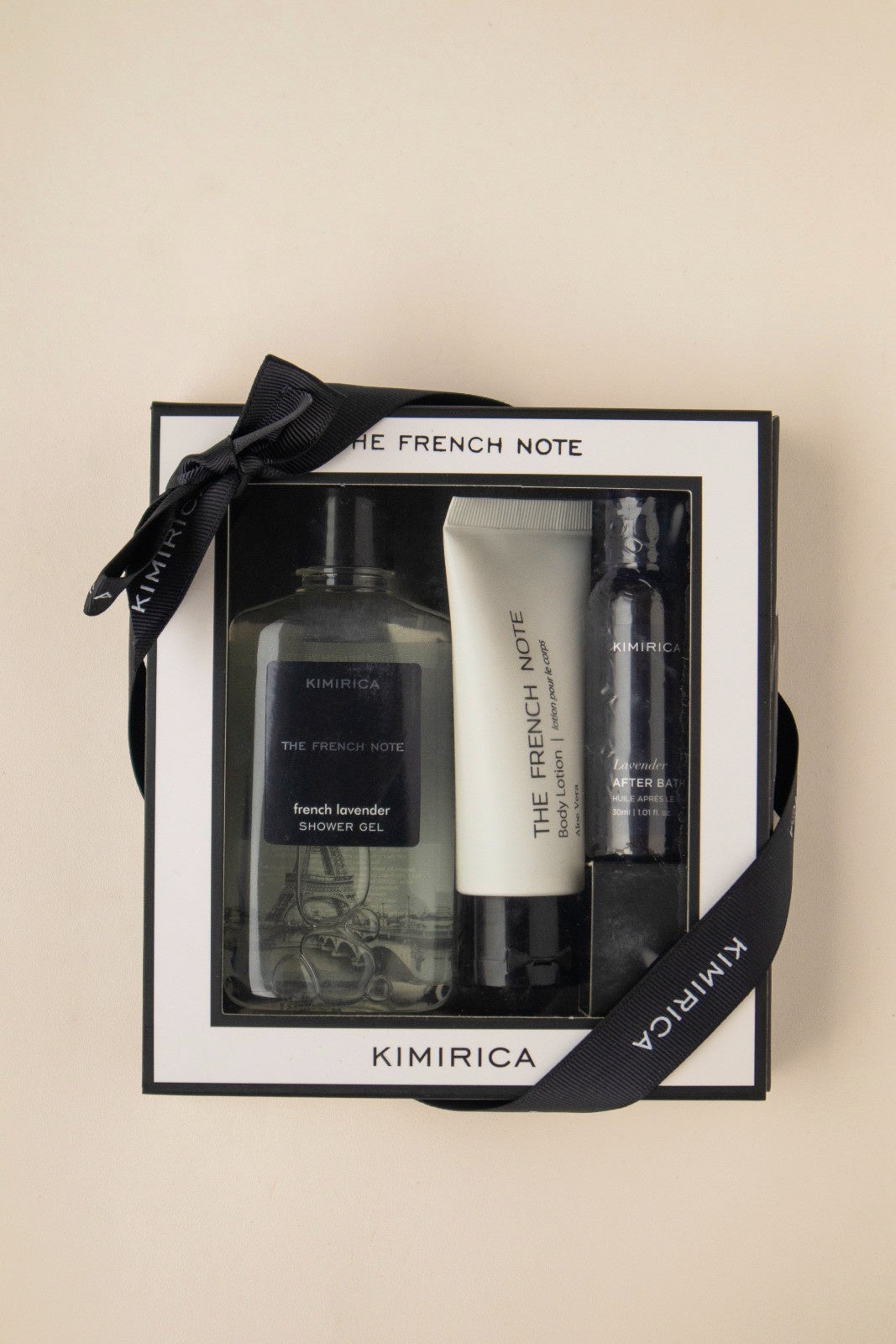 KIMIRICA - THE FRENCH NOTE ( Shower Gel, Body Lotion, After Bath ) Coaster