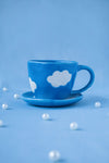 Cloud Ceramic Cup & Saucer