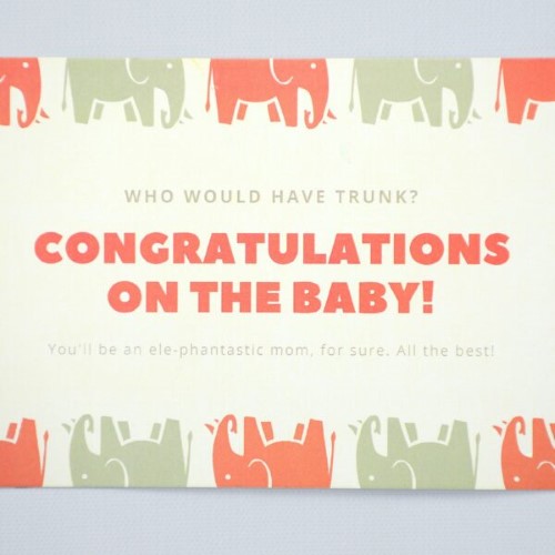Congratulations On The Baby