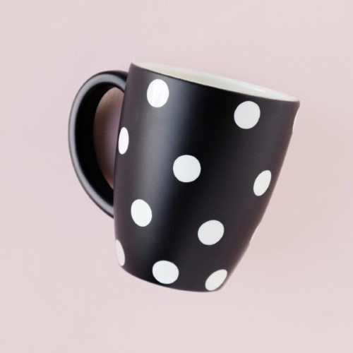 Polka dots mug