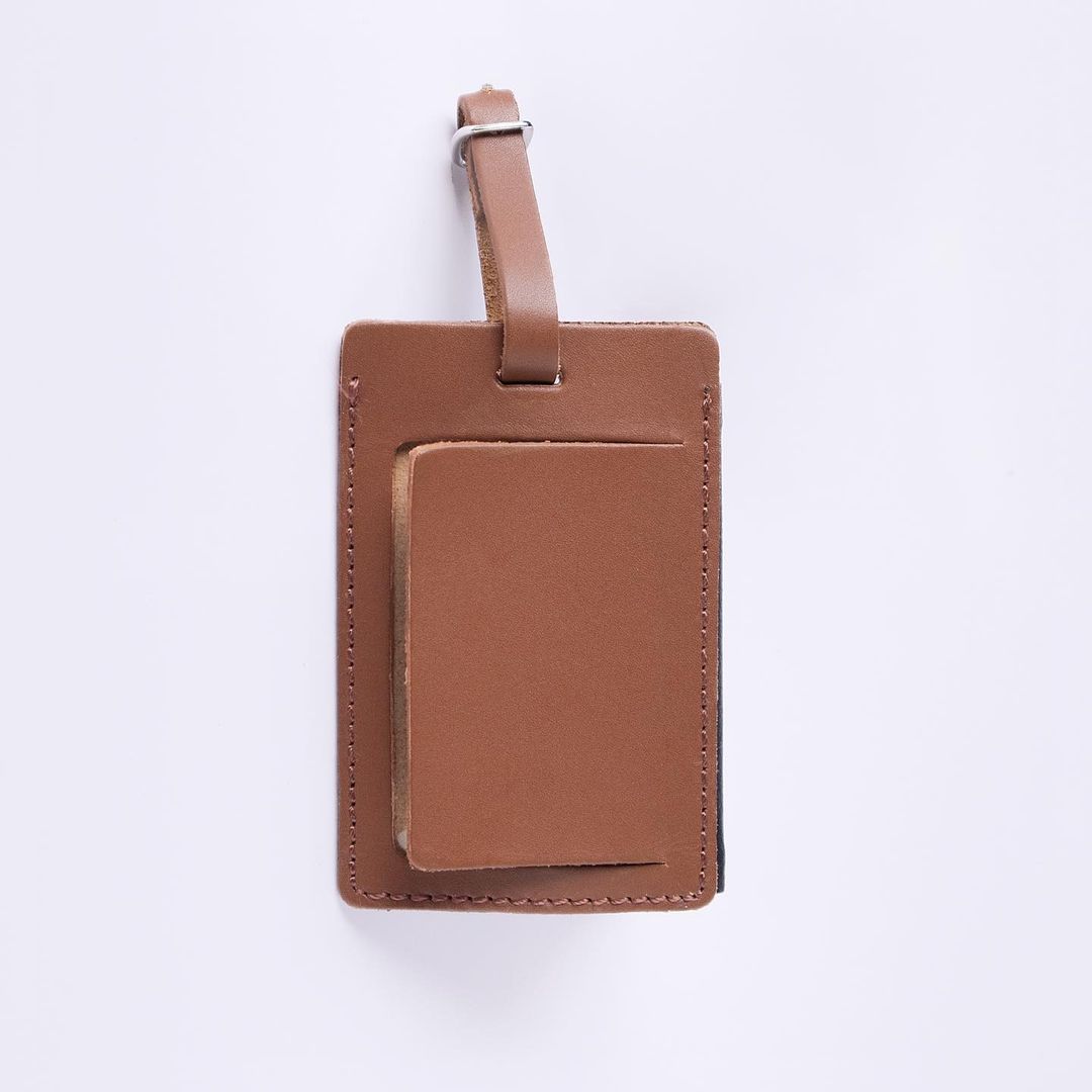 Leather Luggage Tag