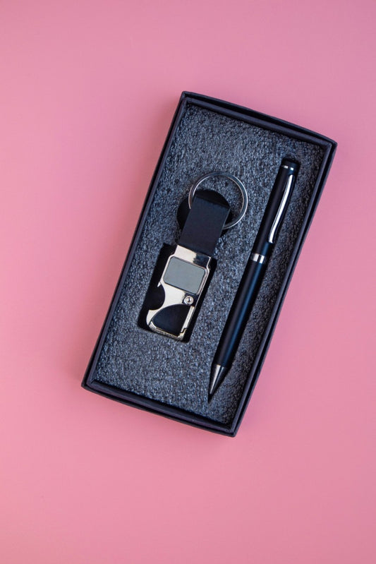 Premium Pen & Keychain Set