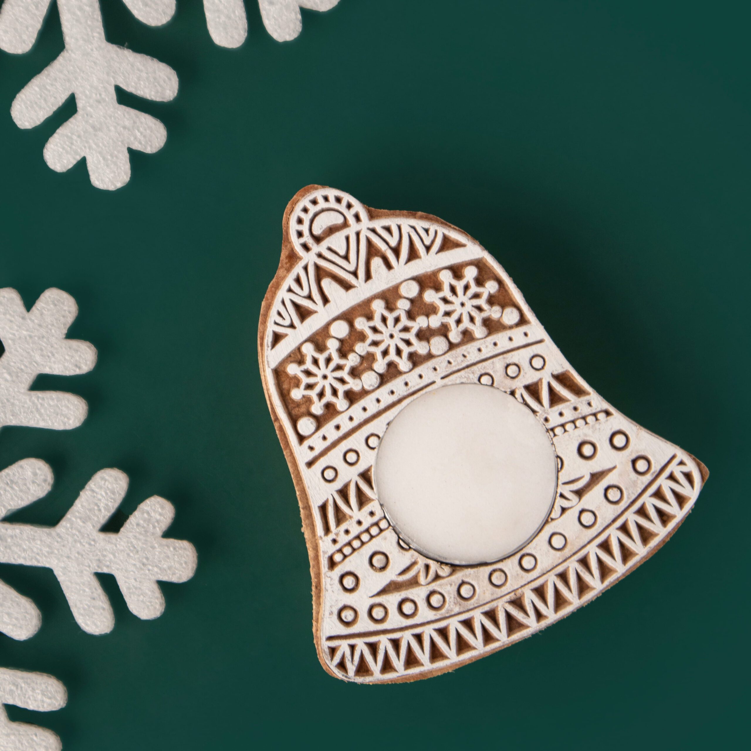 Christmas Wooden Tea Light Candle